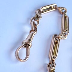 Victorian 9 Carat Gold Fancy Albert Chain
