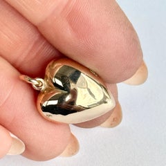 Victorian 9 Carat Gold Heart Pendant