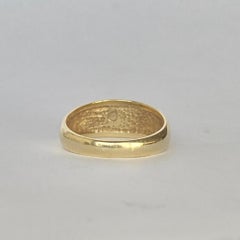 Victorian 9 Carat Gold Pearl Five-Stone Ring