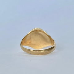 Victorian 9 Carat Gold Signet Ring
