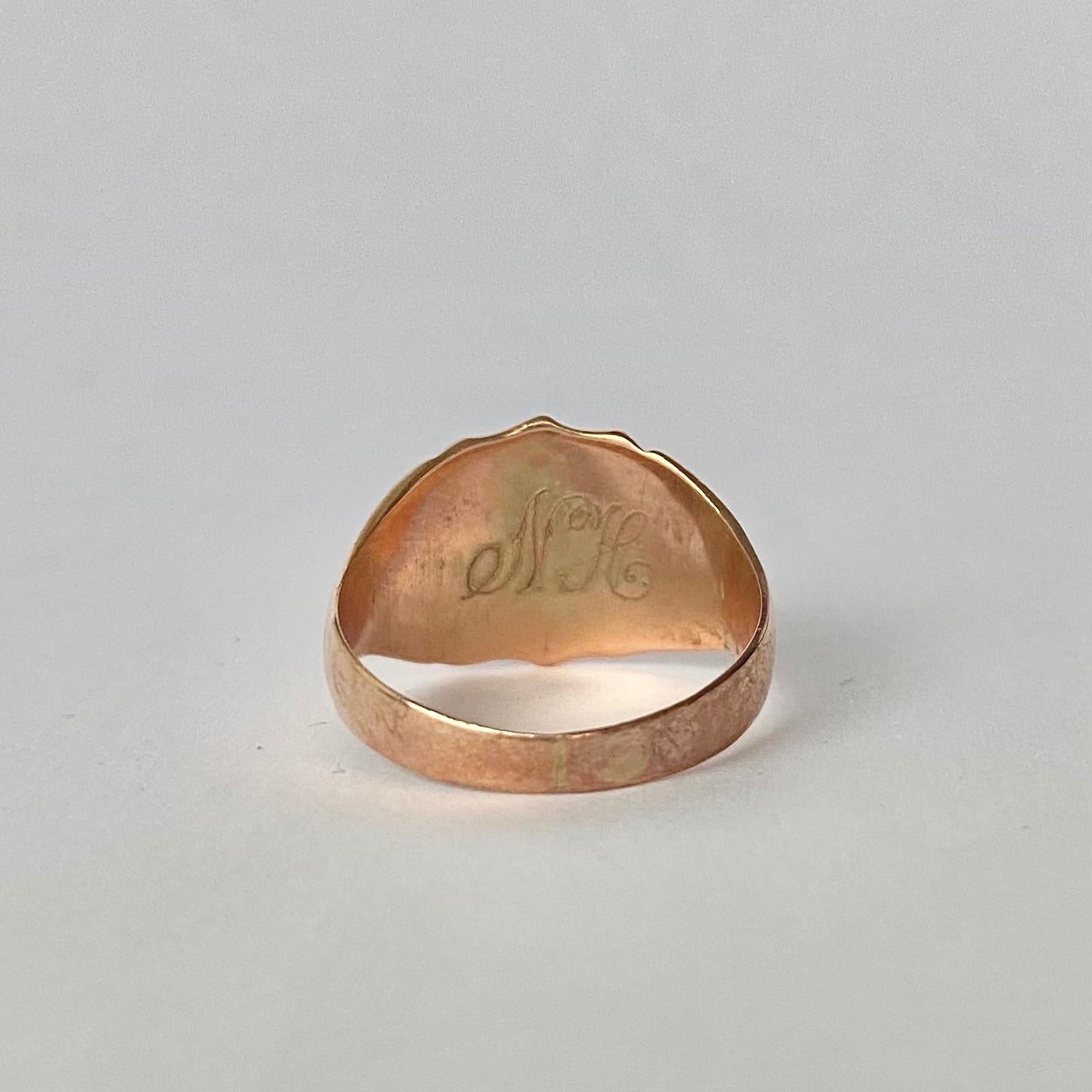 victorian signet ring