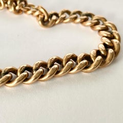 Victorian 9 Carat Rose Gold Albert Chain