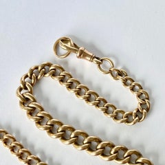 Victorian 9 Carat Yellow Gold Albert or Necklace