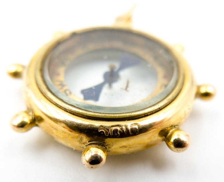 Victorian 9 Karat Compass Pendant at 1stDibs