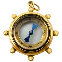 Victorian 9 Karat Compass Pendant