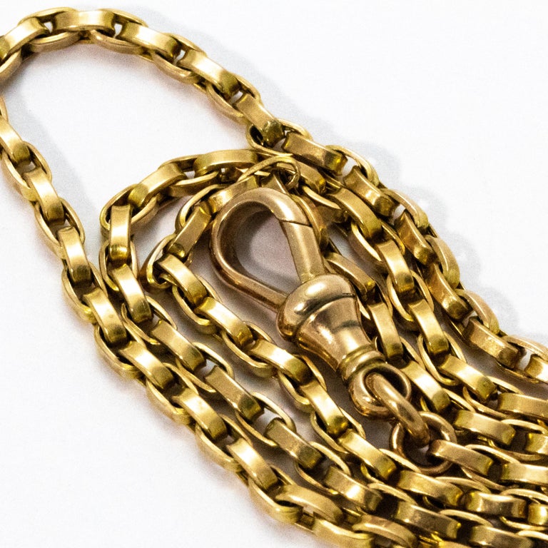 Victorian 9 Carat Gold Chain Necklace at 1stDibs 9 carat gold necklace, 9 carat gold chains, 9