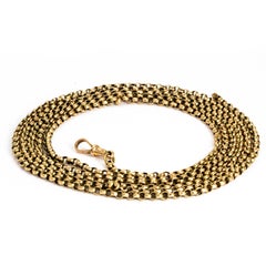 Victorian 9 Carat Longuard Chain