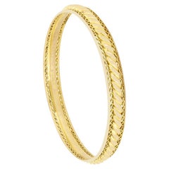 Bracciale da schiavo vittoriano in rosa 9ct, 1880 ca.