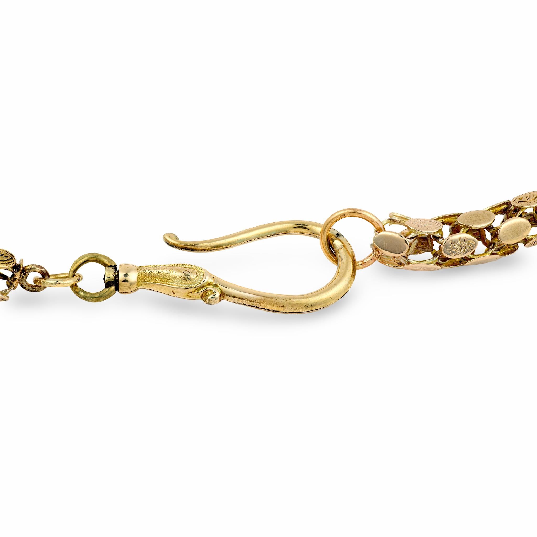 Victorian 9k Box Chain Necklace 15