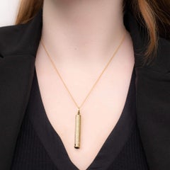 Victorian 9k Calligraphy Pen and Pencil  Circa 1830-40s