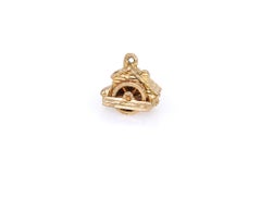 Victorian 9 Karat Gold Charms for Bracelet British Watermill Wheelbarrow