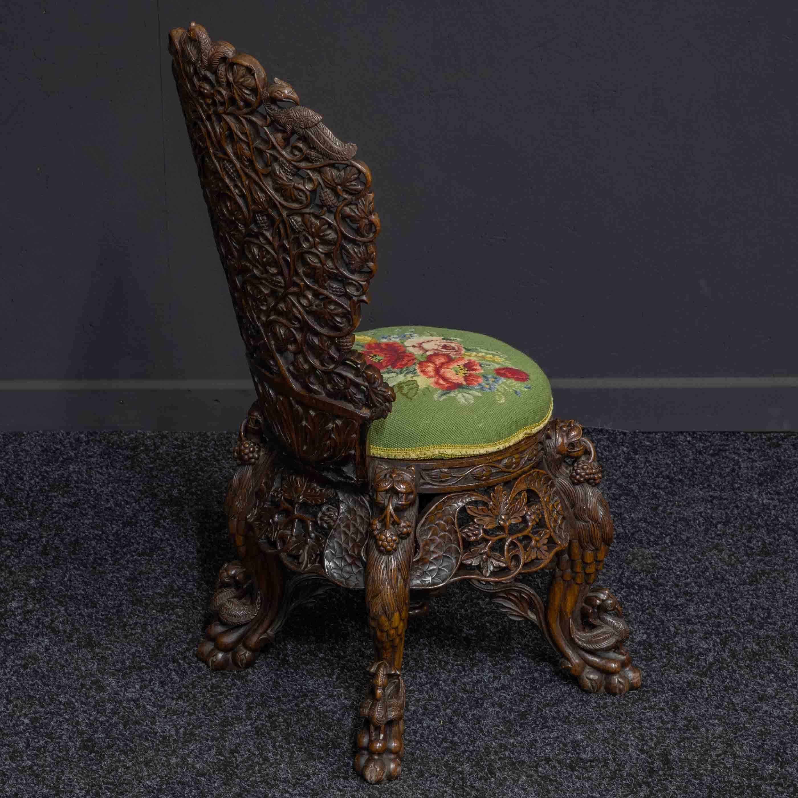Fauteuil réglable victorien 1