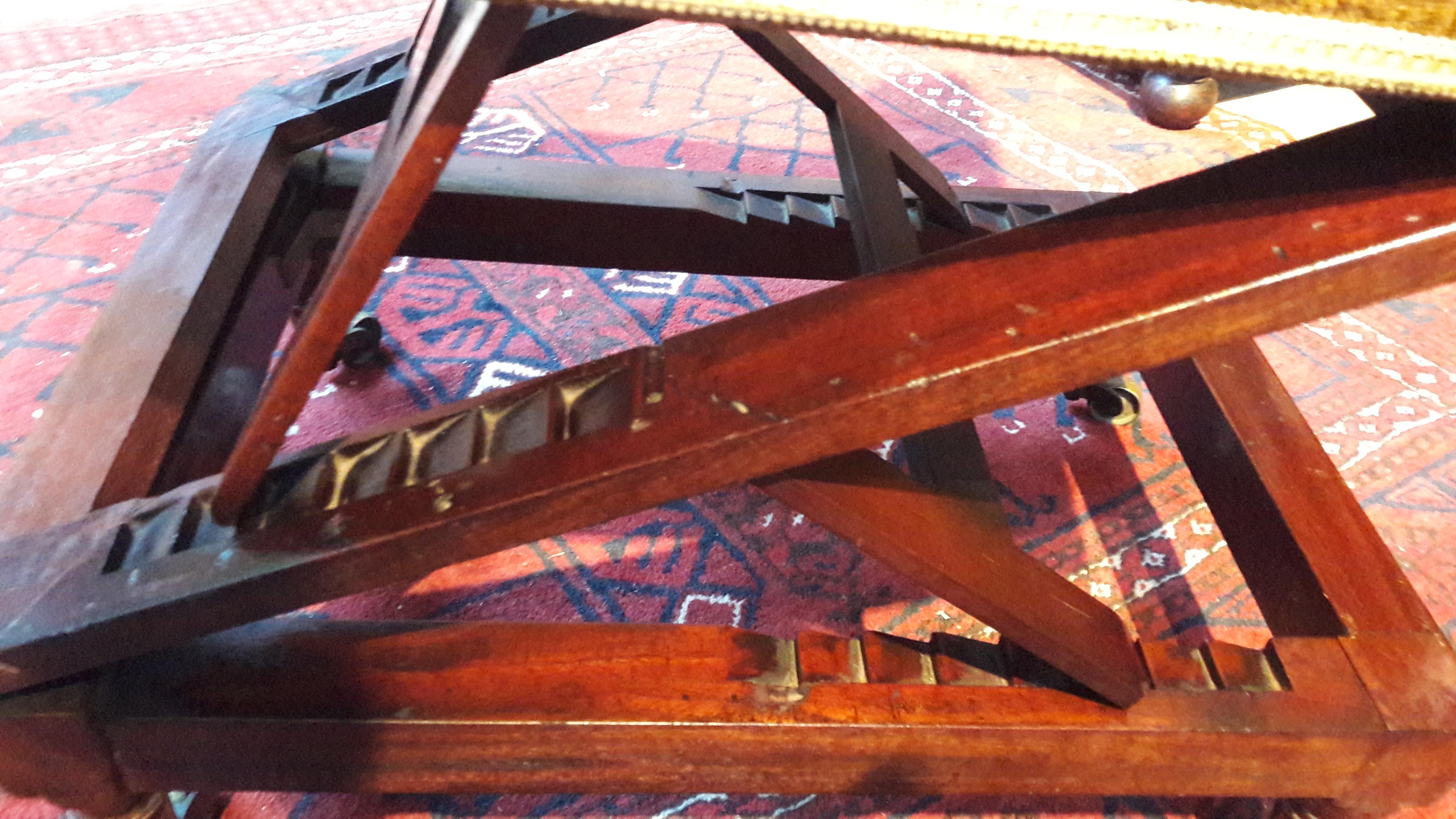 antique gout stool
