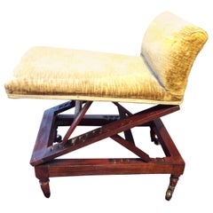 Victorian Adjustable Gout Stool