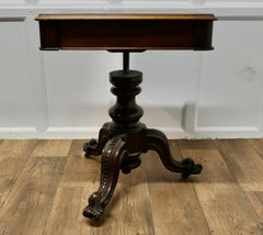 Victorian Adjustable Writing Table  This is a rare piece and a very useful desk