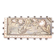 Antique Victorian Aesthetic Movement Brooch