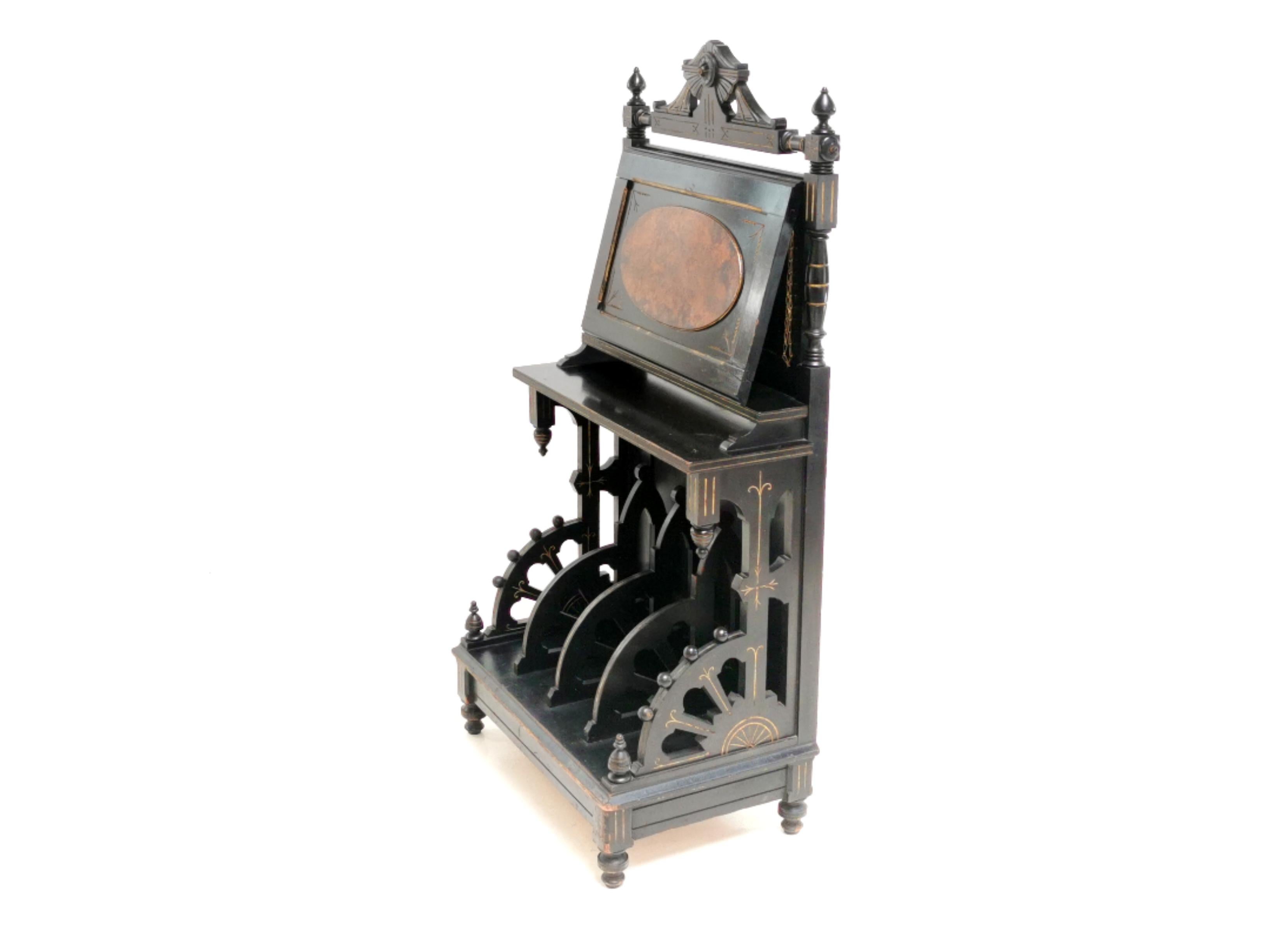 antique sheet music stand