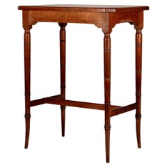 Victorian Aesthetic Movement Oak Side Table or Occasional Table