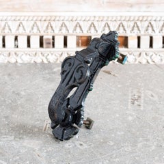 Aldaba de hierro fundido de época estética victoriana de Kenrick