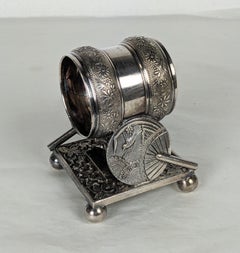Victorian Aesthetic Silverplate Napkin Ring