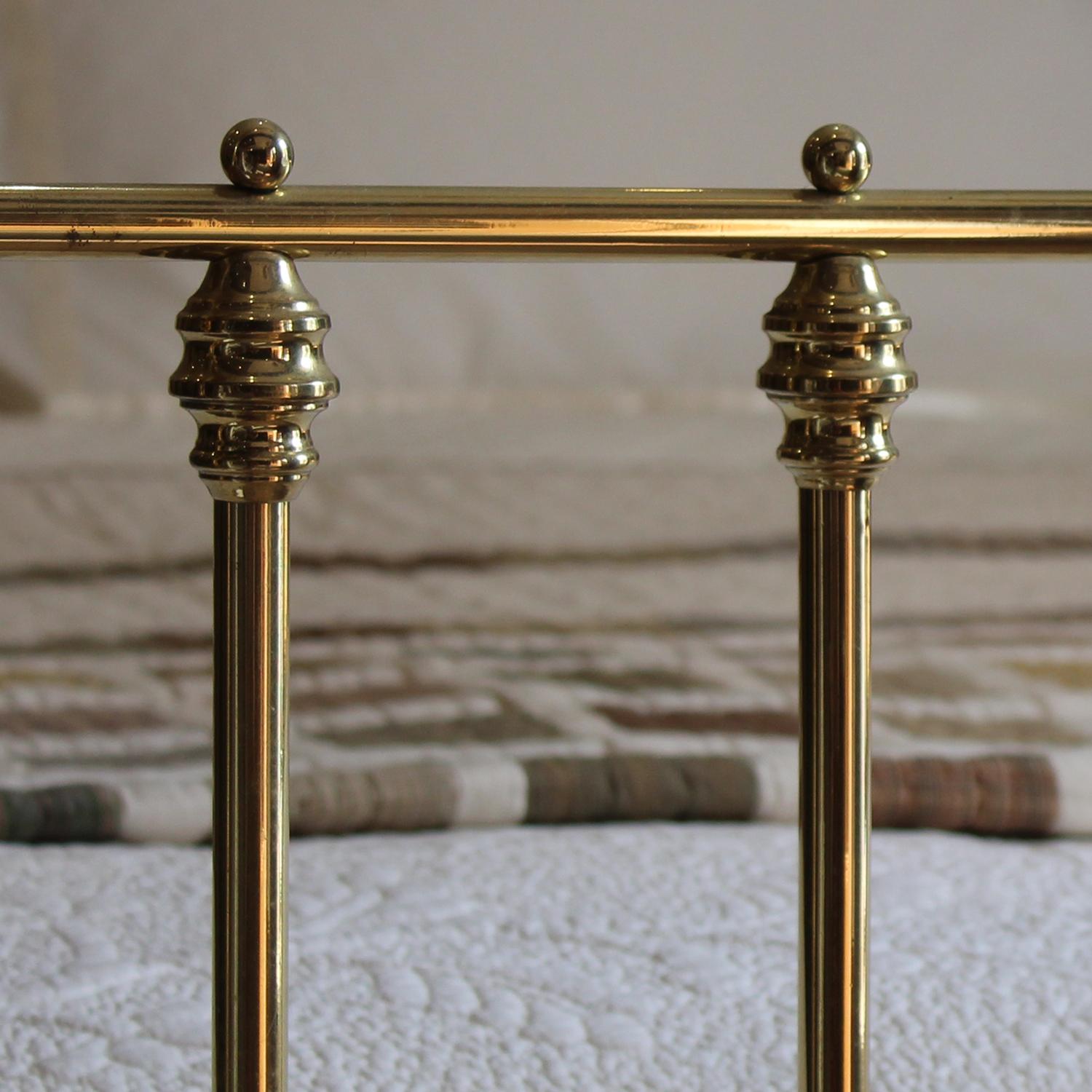 19th Century Victorian All Brass Antique Bed MD157