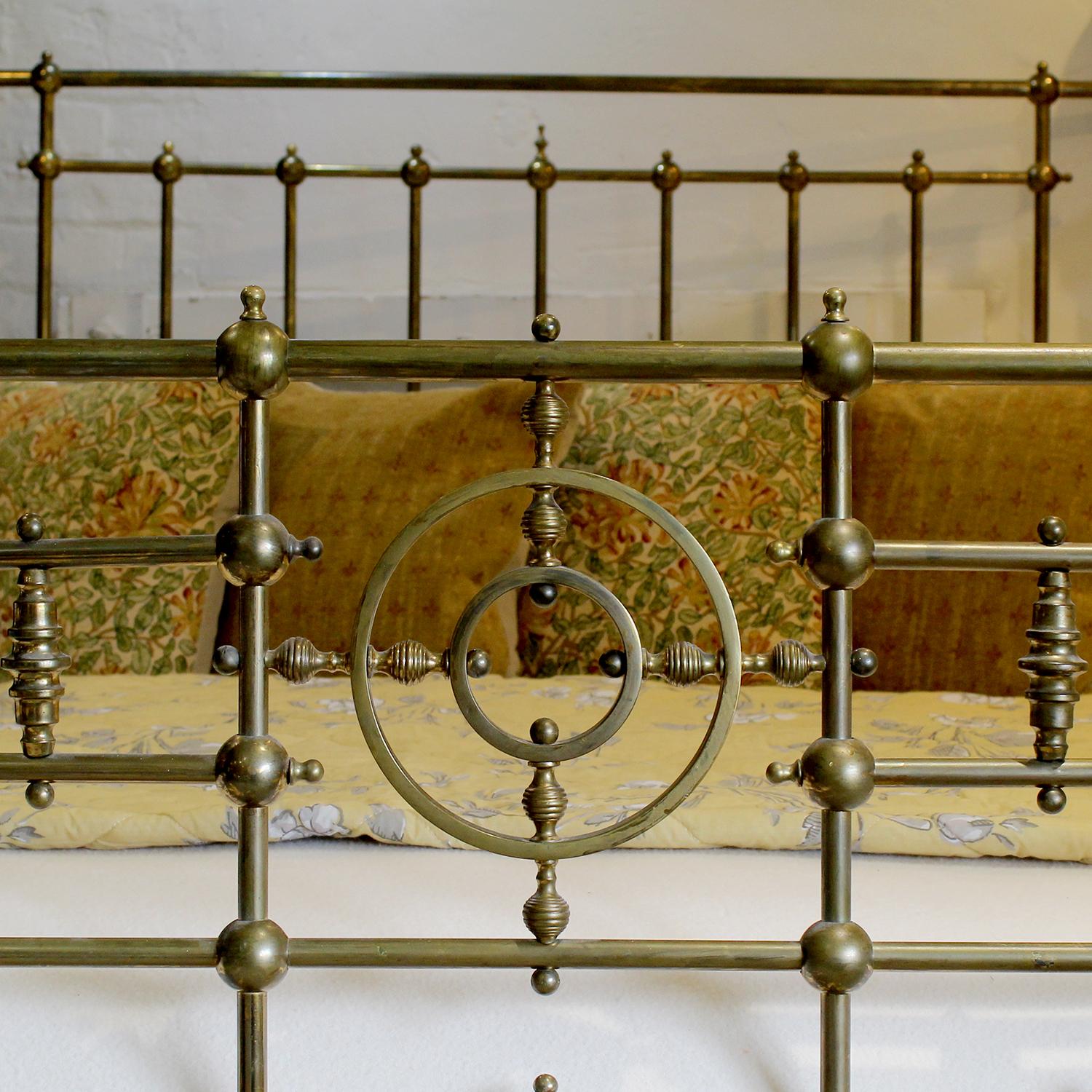 victorian brass bed frame