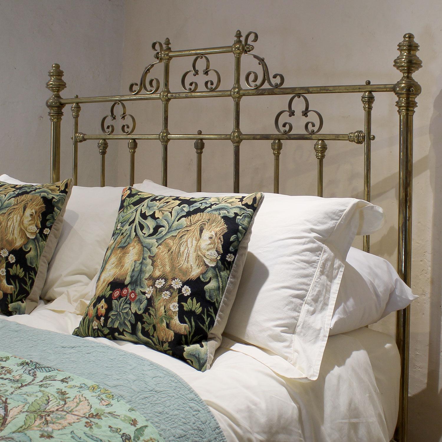 Victorian All Brass Antique Bed MK302 1