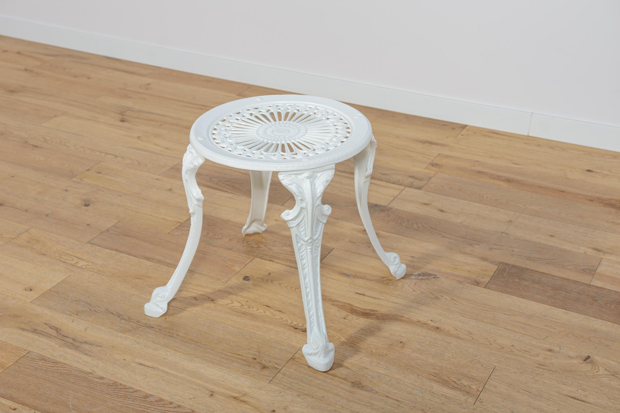 Victorian Aluminum Garden Chairs, United Knigdom, 1950s, Set of 6 For Sale 8