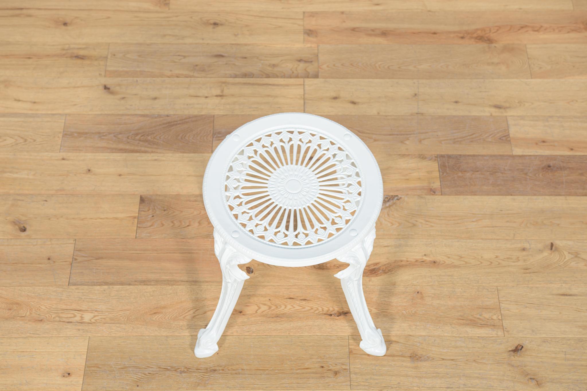Victorian Aluminum Garden Chairs, United Knigdom, 1950s, Set of 6 For Sale 9