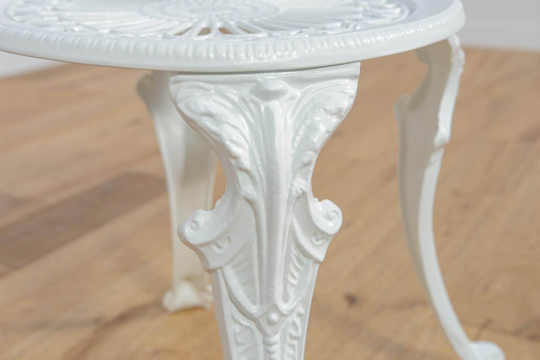 Victorian Aluminum Garden Chairs, United Knigdom, 1950s, Set of 6 For Sale 14