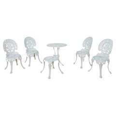 Viktorianische Gartenstühle aus Aluminium, United Knigdom, 1950er Jahre, 6er-Set