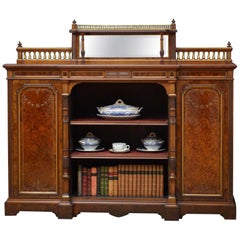 Victorian Thuya Wood Bookcase by Gillow & Co