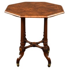 Victorian Amboyna Occasional Table