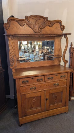 Victorian American Oak Sideboard