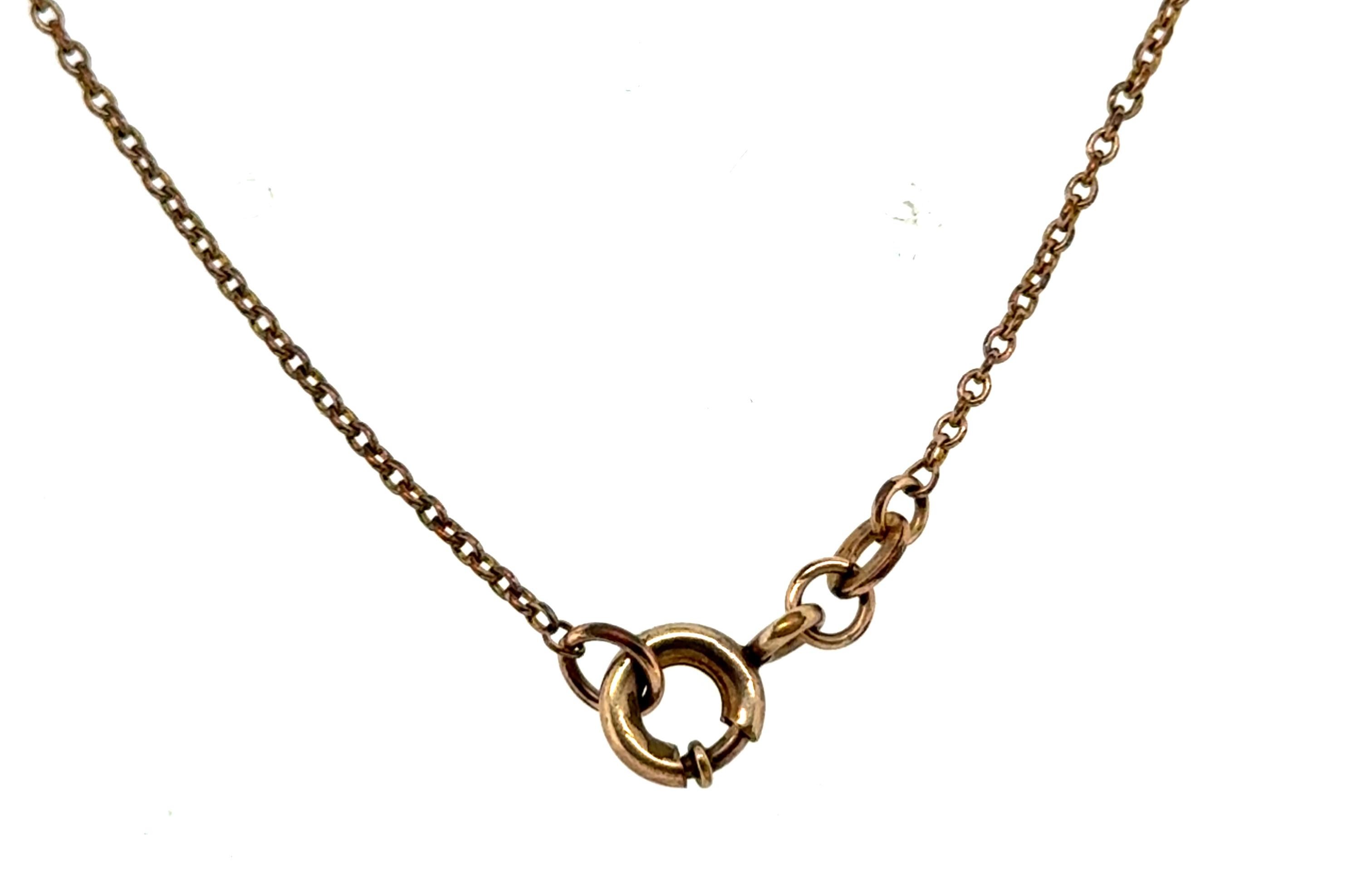 Donna Collana vittoriana con ciondolo di ametista e perle di seme antica 14 carati originale 187 in vendita