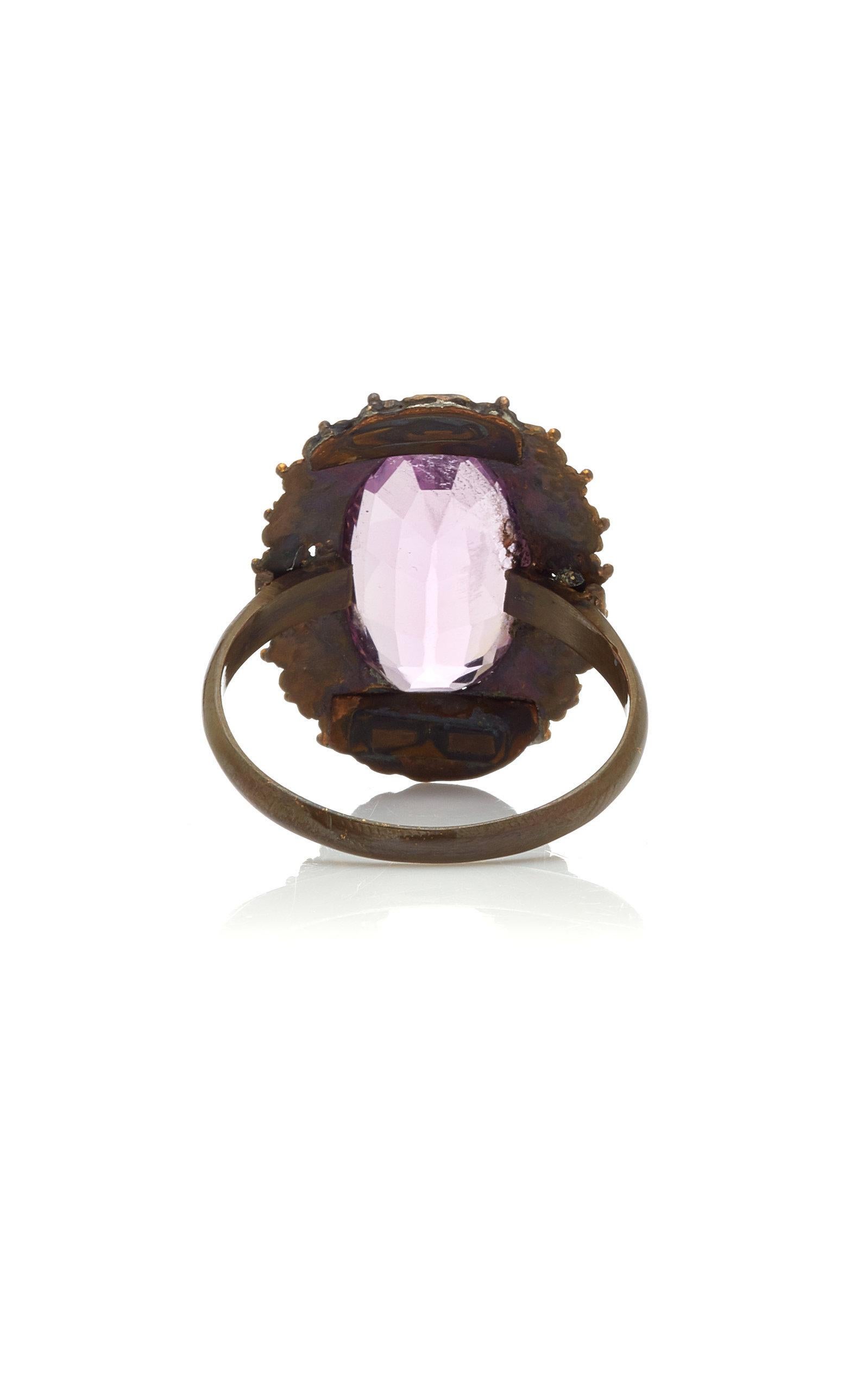 Viktorianischer Amethyst-Ring aus viktorianischer Zeit Damen im Angebot
