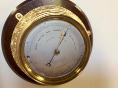 Victorian Aneriod Wall Barometer
