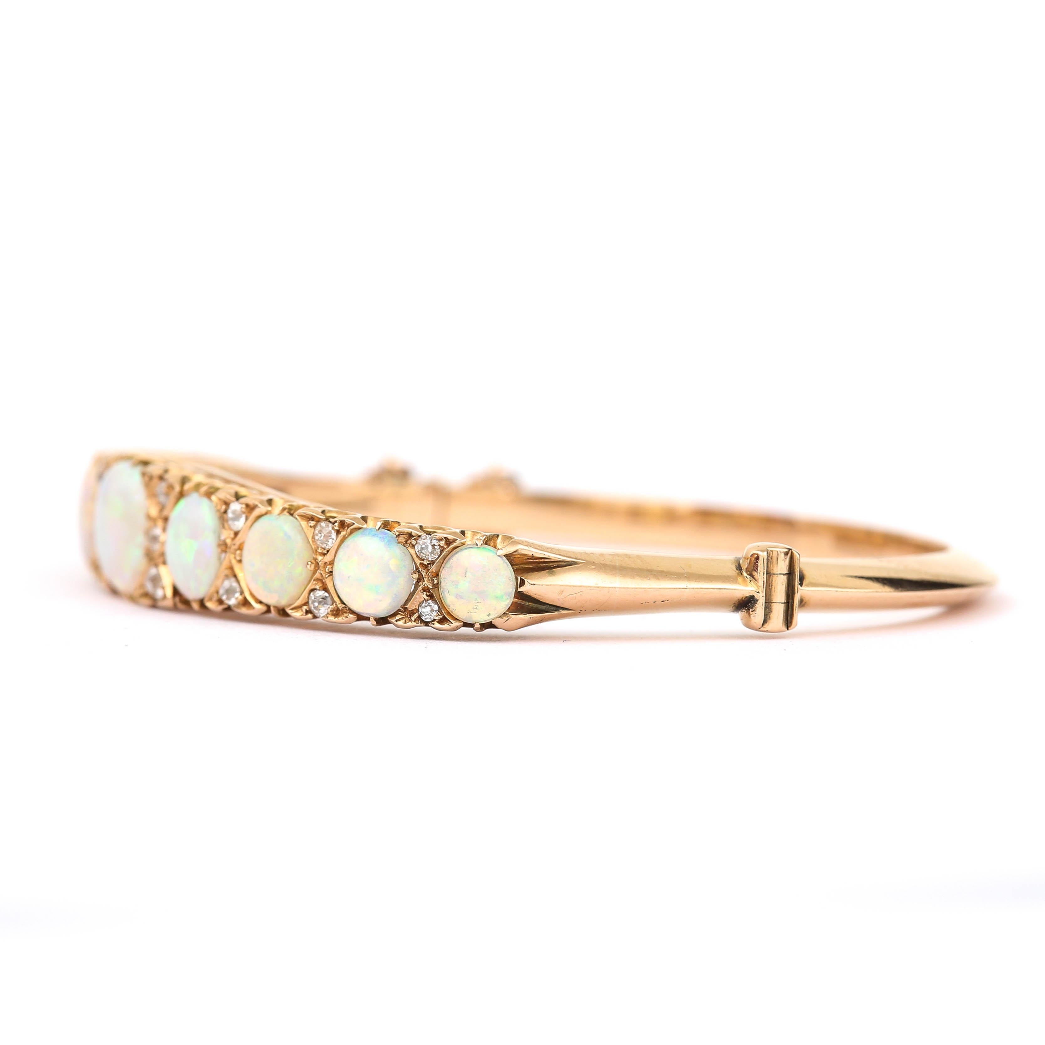 opal and diamond bracelet