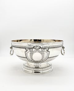 Victorian Antique Silver Bowl