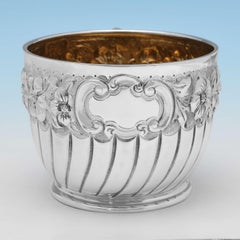 Antiker viktorianischer Christenbecher aus Sterlingsilber – London 1896