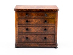 Victorian Antique Walnut Humidor