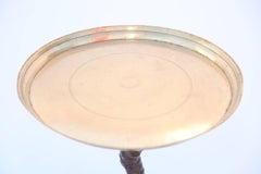 Victorian Antler Candlestand Table