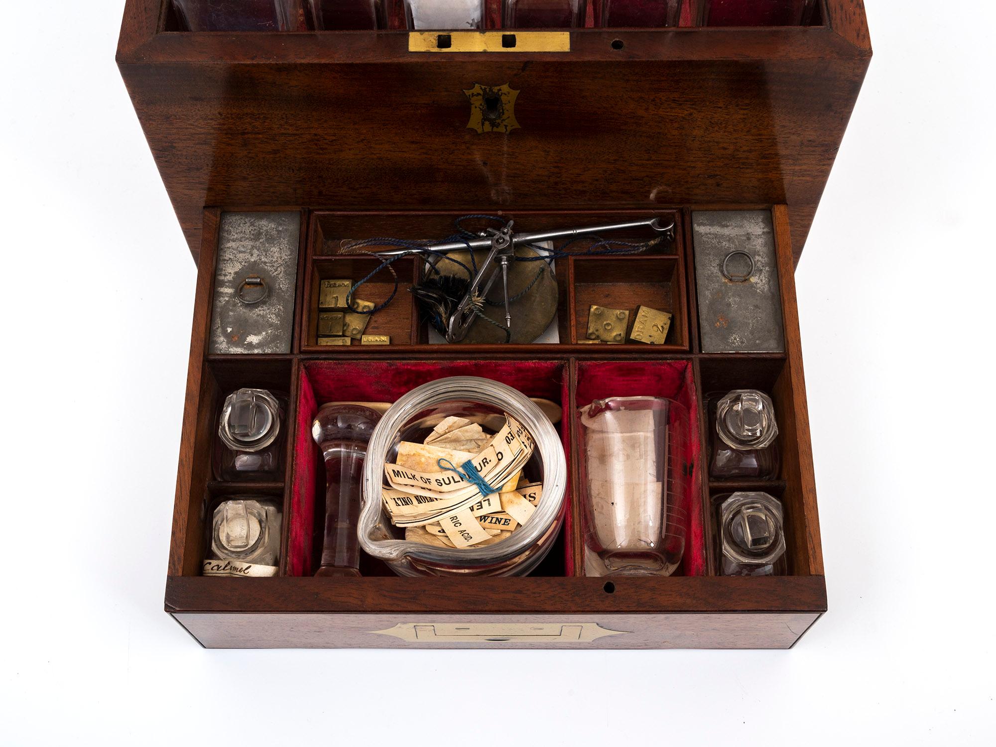 19th Century Victorian Apothecary Box For Sale
