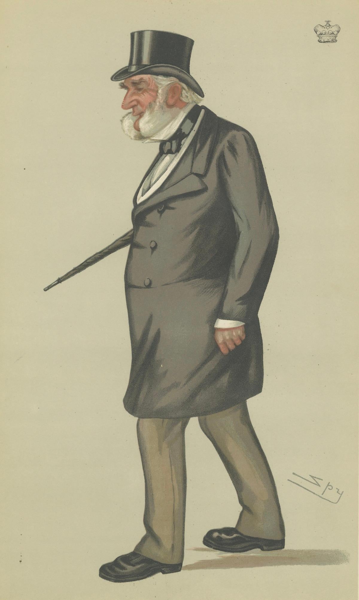Victorian Aristocrat with Top Hat – Vanity Fair “Lord Leicester’s Nephew” 1883