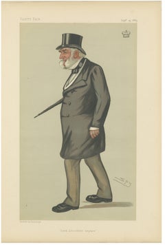 Victorian Aristocrat with Top Hat – Vanity Fair “Lord Leicester’s Nephew” 1883