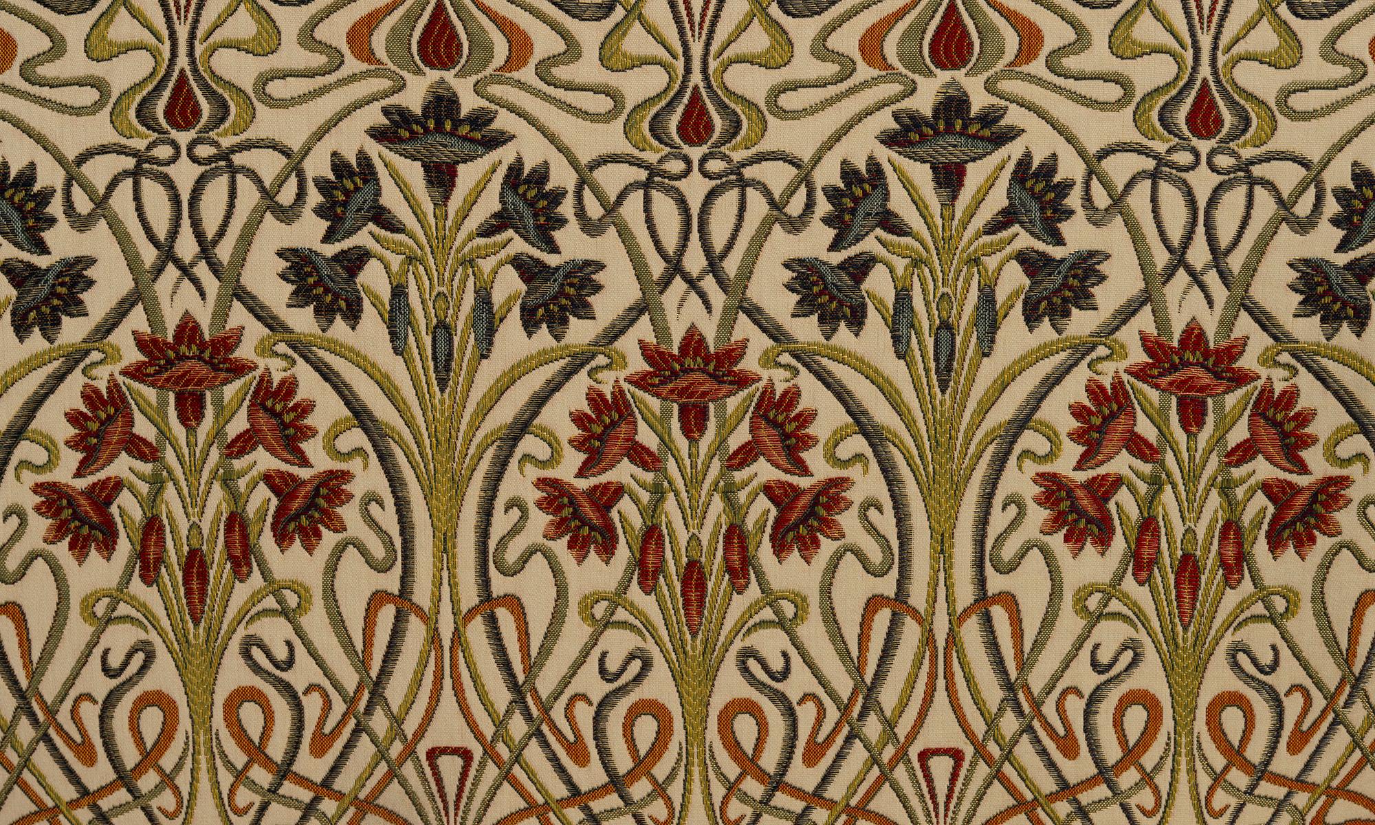 Poltrona vittoriana in tessuto Jewell Tiffany, Inghilterra, circa 1850 In condizioni buone in vendita a Culver City, CA