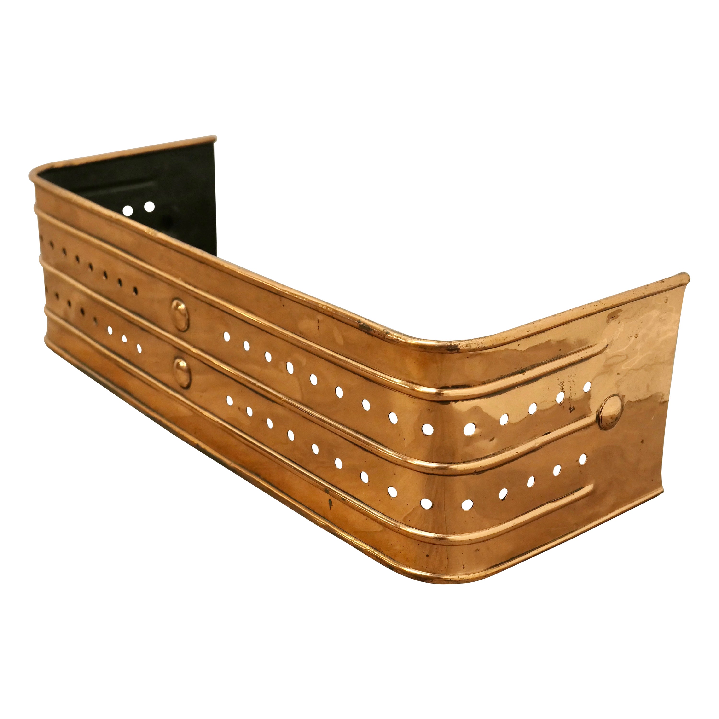Victorian Art and Crafts Copper Fender