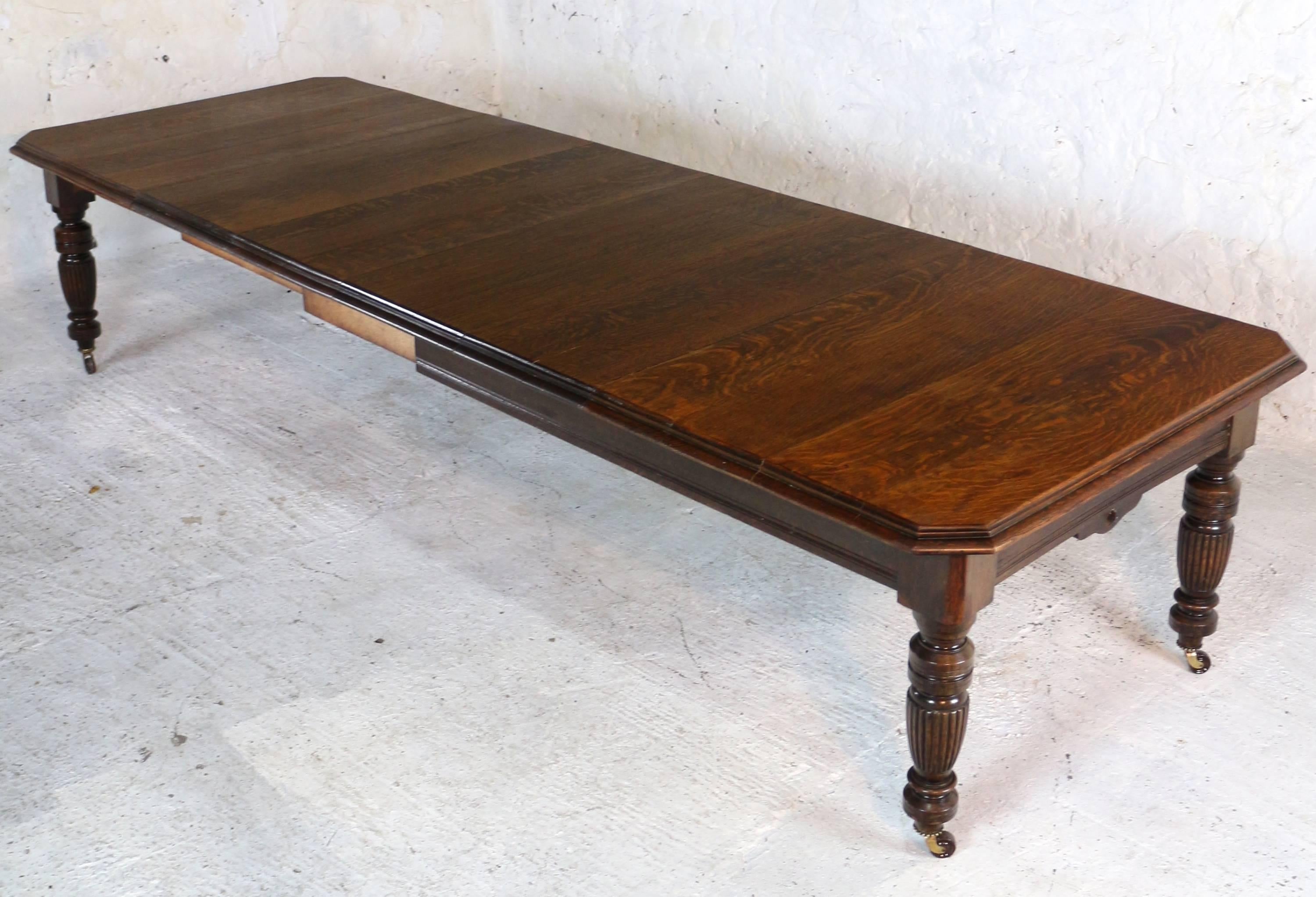 victorian extending dining table
