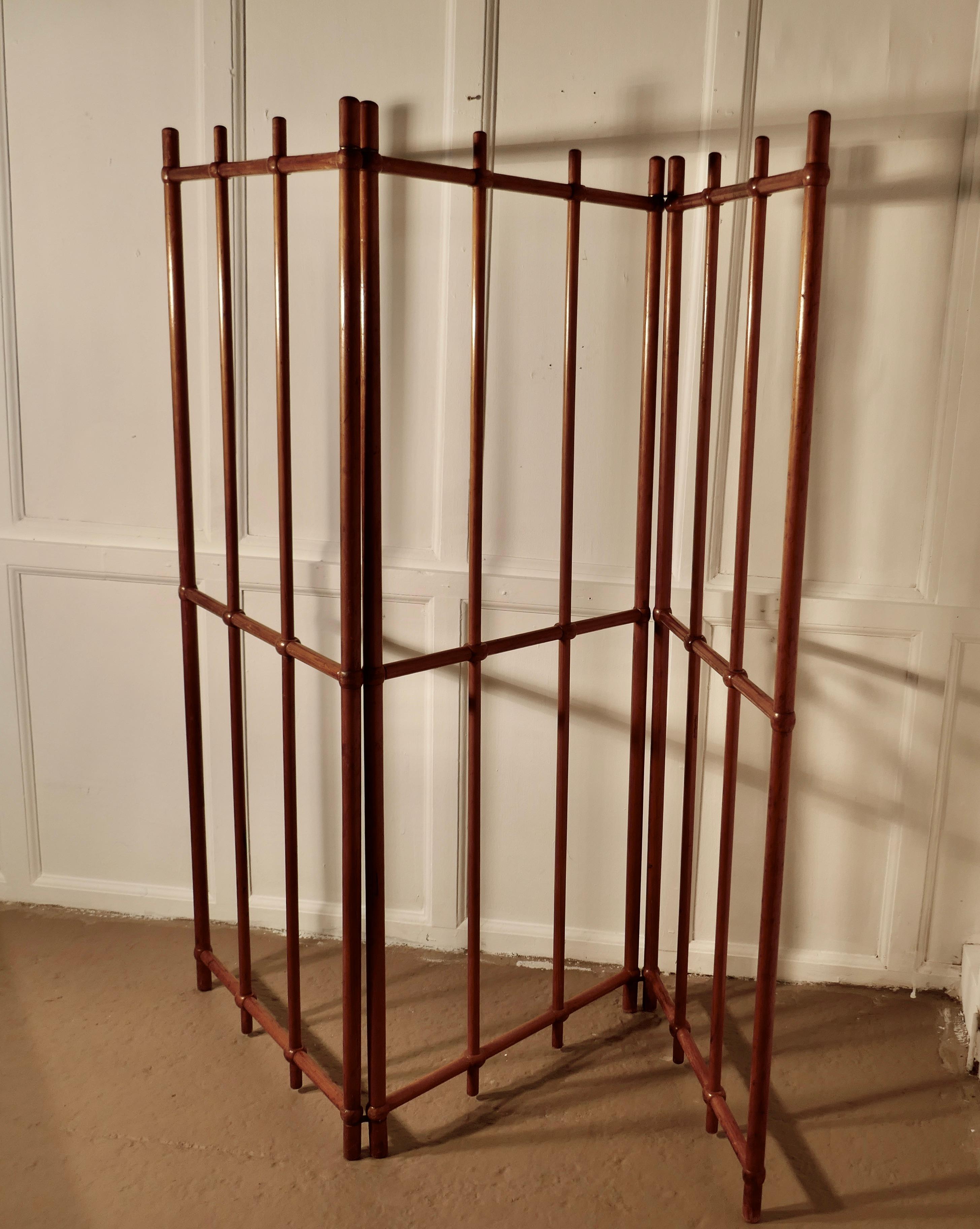 Victorian Arts & Crafts Pitch Pine Room Divider In Good Condition In Chillerton, Isle of Wight