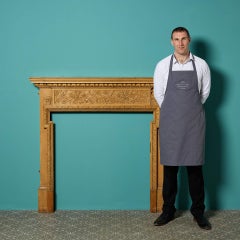 Victorian Arts & Crafts Carved Pine Fire Surround